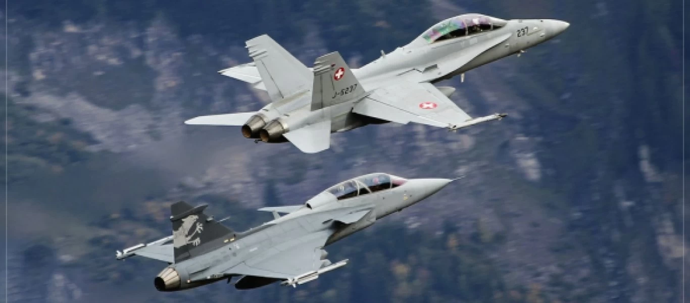 Μοναδικοί ελιγμοί ενός F-18C «εναντίον» ενός Gripen (βίντεο)